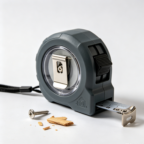 High Accuracy Steel Tape Measure, Self-Locking & Magnetic Hook Measuring Tape