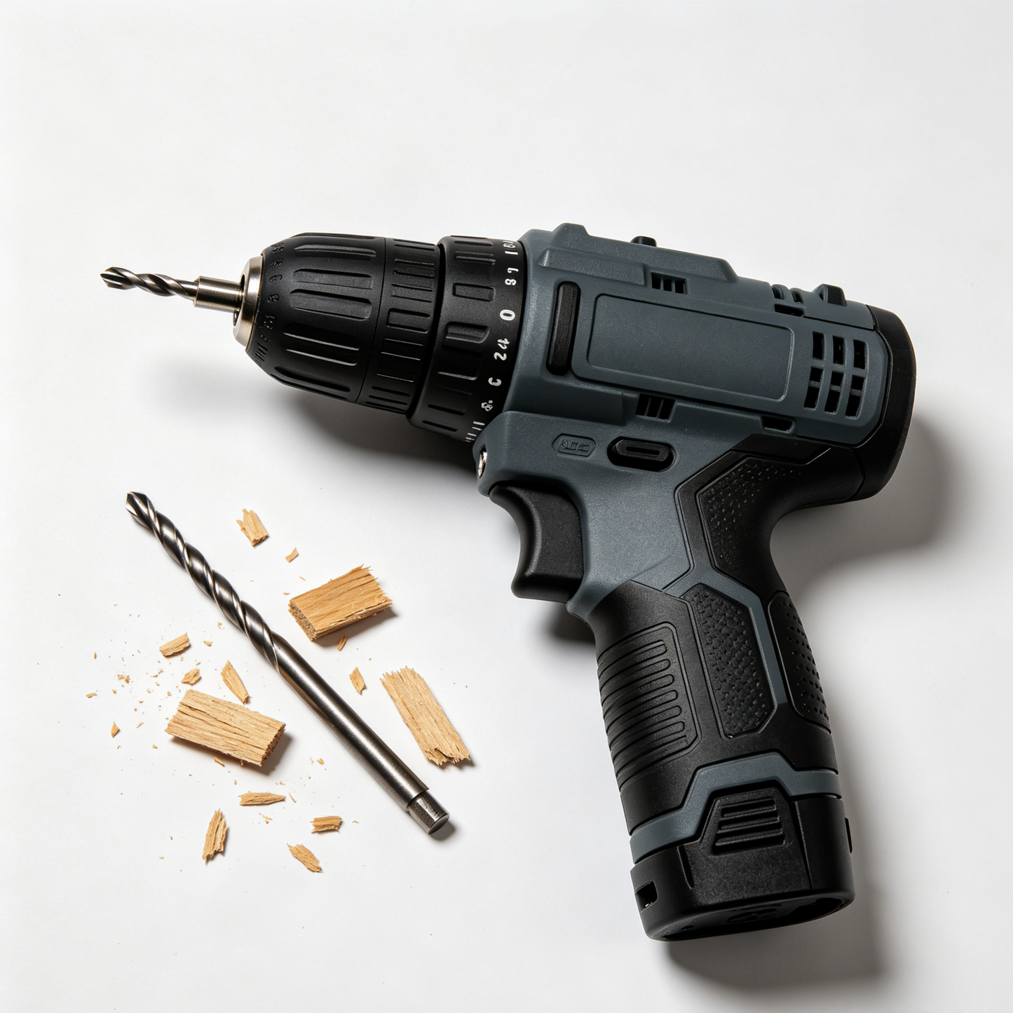18+1 Torque Cordless Drill, 2-Speed Lithium-Ion Power Drill for Home & DIY